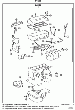 ENGINE OVERHAUL GASKET KIT 1